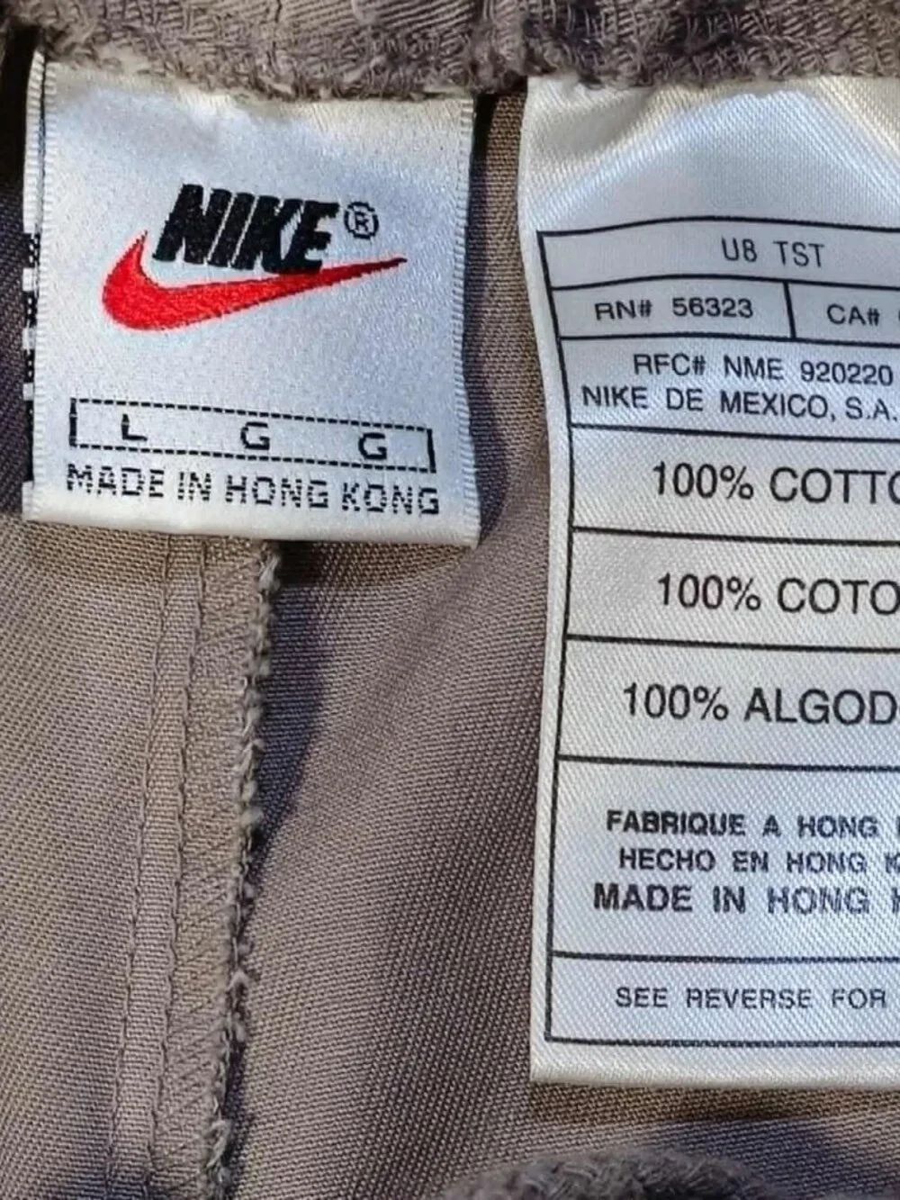 Nike Challenge Court Vintage 90s Khaki Tennis Shorts